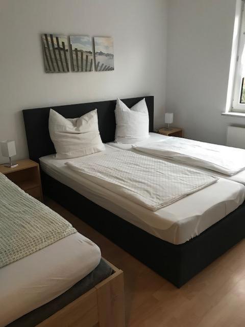 Ferienwohnung Am Wildpark マルククレーベルク エクステリア 写真